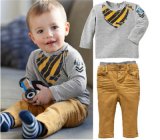 Boys Fashion Outwear Set in Autumn and Winter Kd2324
