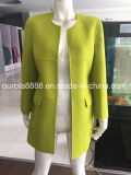 Women Colorful Wool Coat Outwear
