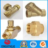 CNC Machining Brass Angle Lockable Ball Valve