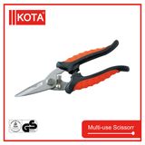 Stainless Steel Electrician's Scissors with PP+TPR Handle