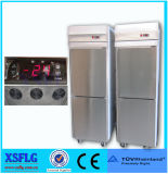 Double-Door Freezer/Stainless Steel Storage Refrigerator Freezer