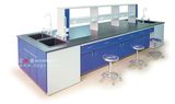 School Lab Table for Six Students Lab Bench (GT-03) Lab Desk for Testing Laboratory Equipment Furniture