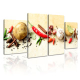 Food Material Giclee on Canvas Painting for Wall Decoration