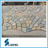 Natural Fan Shape Slate Paver