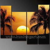 Sunset Decorative Wall Art/Landscape Painting (KLLA4-0022)