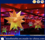 Colorful Wedding, Event LED Lighting Ceiling Decoration Inflatable Star 028