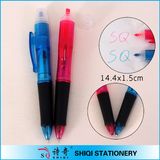 2 in 1 Cheap Good Highlighter and Ballpoint Pen