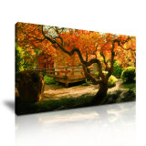 Autumn Scenery Canvas Printed Painting for Home Decoration