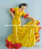 Best Selling Polyresin Souvenir Gift Spanish Dancer