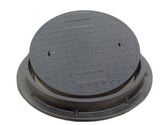 En124 D400 Black Clear Opening 600mm Manhole Cover