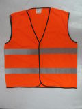 CE 100% Polyester Knitted Safety Vest