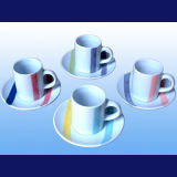 Ceramic Coffee Set (HNS-TCK032)