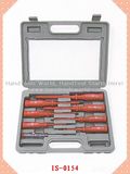 8 PCS/Set Screwdriver with Plastic Handle (IS-0154)