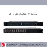 12 Way IP to Asi Gigabits IP Gateway