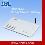 Cross-Network Gateway Radio/VoIP/GSM/Built in Sip Server (RoIP302M)