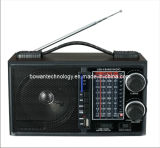FM/AM/SW1-2 4 Band Radio MP3 Player (BW-8010U)