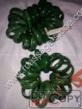 Dark Green Nephrite Jade Bangle Bracelet for Fashion Jewelry