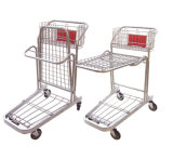 Supermarket Use Metal Folding Cargo Trolley (JT-E20)