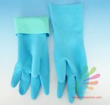 High Quality Blue Housework Latex Gloves