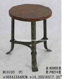 Iron Stool/Antique Wood Chair/Antique Furniture (M10103)