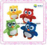 Plush Colorful Owls Soft Toy