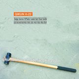 H-22 Plastic Coated Hard Wood Handle Sledge Hammer