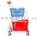 Shopping Cart with Basket, Shopping Trolley with Basket