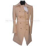 Women's Fashion Wool Overcoat -3