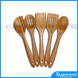 Bamboo BBQ Tongs with Fork and Spoon