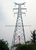 Tubular Lattice Steel Tower for Power Transmission