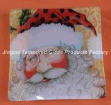 Chiristmas Gift and Craft, Glass Plate (JRRCOLOR0001)