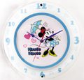 Cartoon Glass Wall Clock 1268