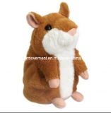 Cute Russian Sound Repeat Plush Talking Hamster Toys