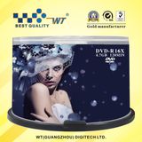 Blank DVD-R with 16x Recording Speed and 4.7GB Capacity