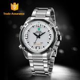 Weide Analog Digital Display Fashion Men Brand Hand Watch