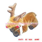 28cm Sitting Simulation Plush Deer Toys