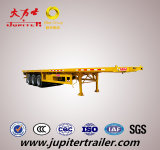 40ft Tri Axle Flatbed Semi Trailer with High Payload