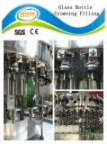 2-in-1 Glass Bottled Carbonated Beverage Crowning Filling Machinery