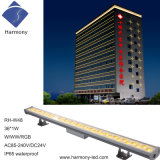 IP65 DMX Yellow Light LED Wall Washer Decorative Light 36W