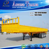 50tons 40ft Side Board Semi Trailer with Container Twist Locks