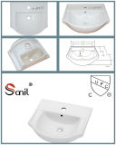 Export 46cm Bathroom Porcelain Cupc Small Vanity Top Sinks (SN6089-46)