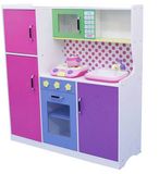 Wooden Kitchen Kid Toy Play Set