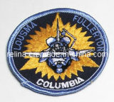 Custom Logo Round Shape Embroidery Patch Badge (EB-01)