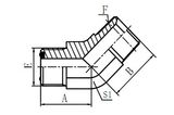 Hydraulic Fitting (1FN4)