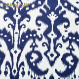 Ikat Printed Canvas Upholstery Fabric