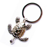 Mexico Cancun Souvenir Gifts Premium Metal 3D Turtle Keychain (F1101A)