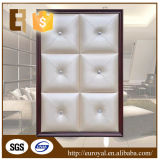 Customized 3D Wallpaper Soft PU/PVC Leather Wall Panel for Bedroom Decoration