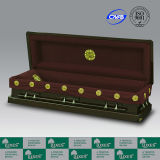 Luxes Chinese Style Full Couch Casket Wooden Funeral Caskets