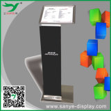 Shops Information Exhibition Hall Acrylic Exhibition Metal Display Stand