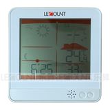 LCD Weather Station Clock with Temperature and Humidity (CL138)